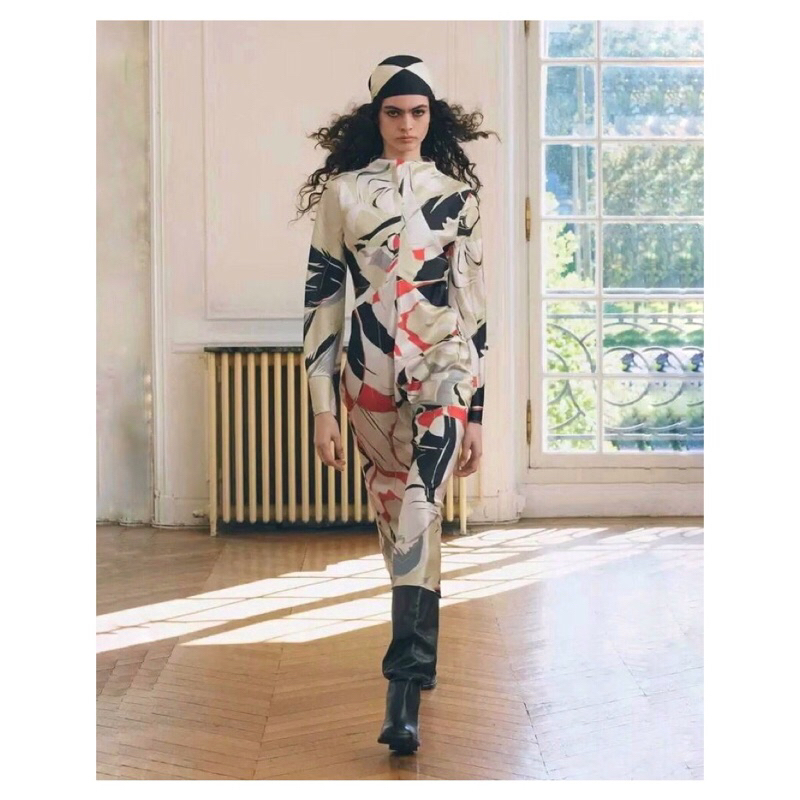 Ivory Graffiti Maxi Dress