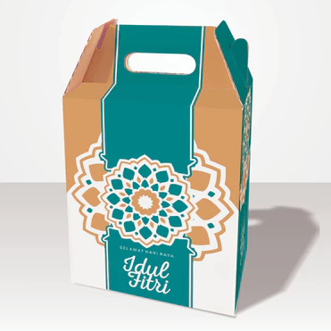 

Kardus Packing Paket Oleh Oleh Idul Fitri Box Hampers Sembako Motif Yaslyn Uk. 23.5x17.5x29 cm Isi 10 Pcs