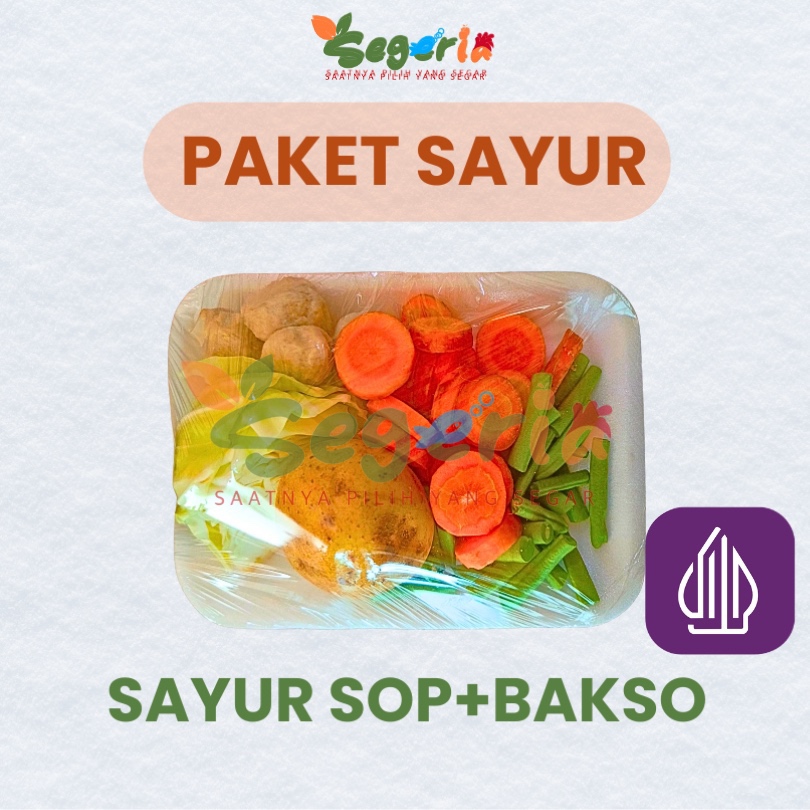 

PAKET SAYUR SOP + BAKSO