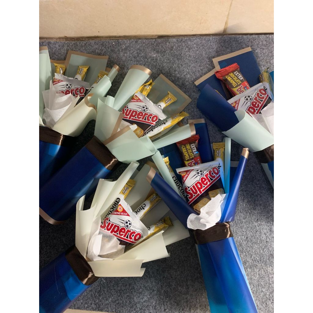 

Buket souvenir snack ringan paket anak anak