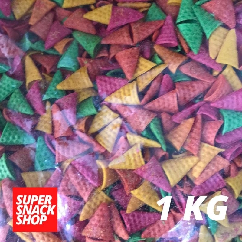 

Kerupuk Seblak mentah btk Kerucut 250gr