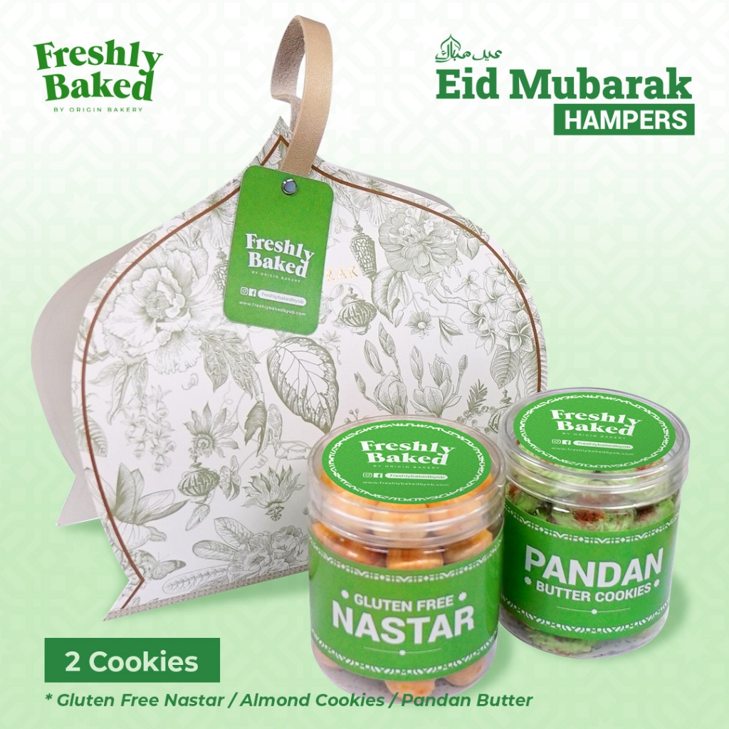 

Special Eid Mubarak Hampers - Ramadhan Lebaran Hampers - 2 Cookies