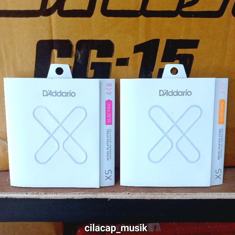 DADDARIO XS SENAR GITAR ELEKTRIK D ADDARIO XSE0942 XSE1046 DADDARIO COATED