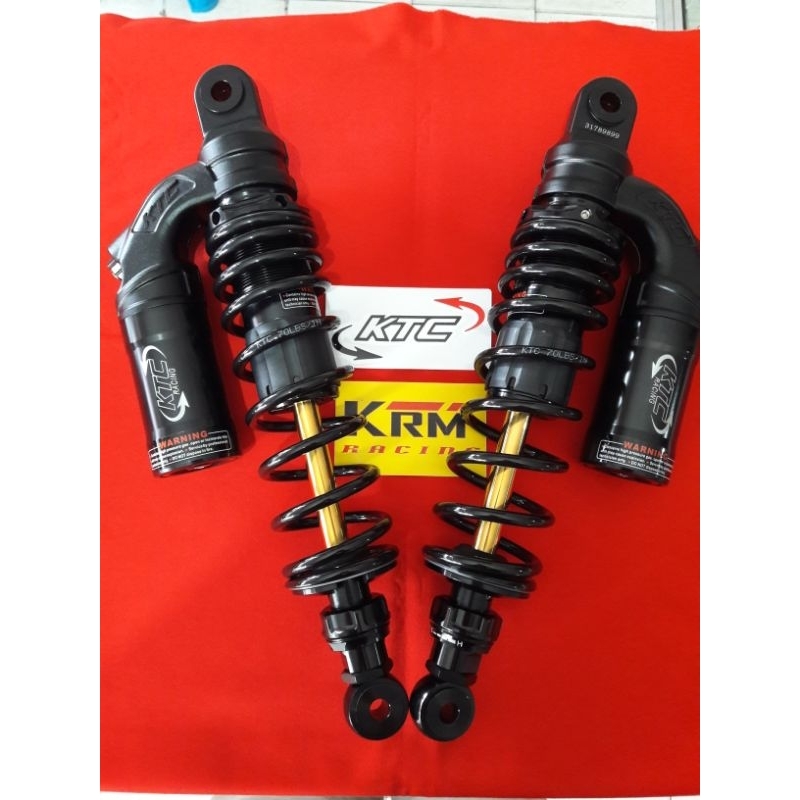 SHOCK KTC KITACO EVO ORIGINAL TABUNG ATAS RXKING SUPRA KAWASAKI W175 PANJANG 340MM