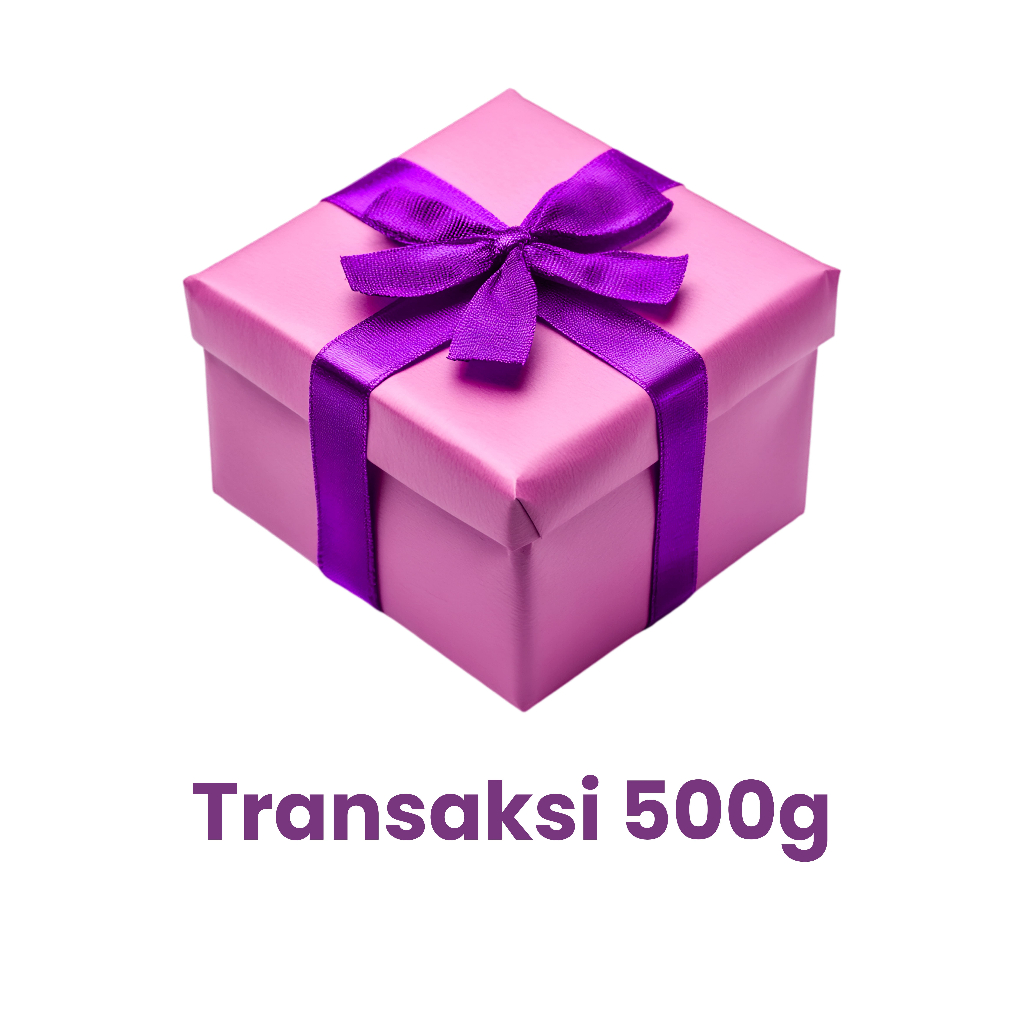 

Kotak Misteri untuk Transaksi Minimal 500 gr