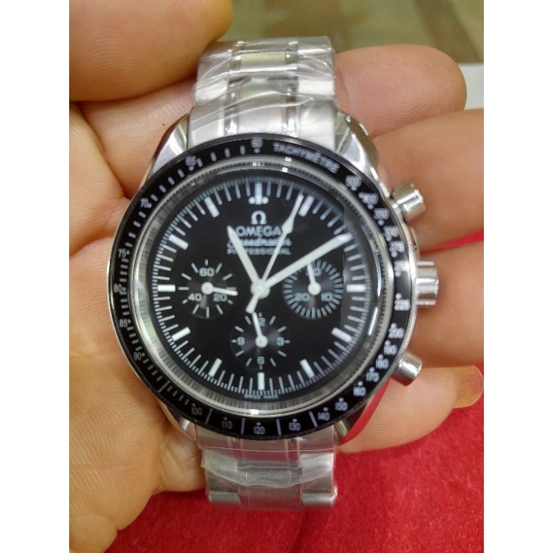 Omega Speedmaster Professional Moonwatch Chronometer Automatic movement-manual winding quarlity/Kual