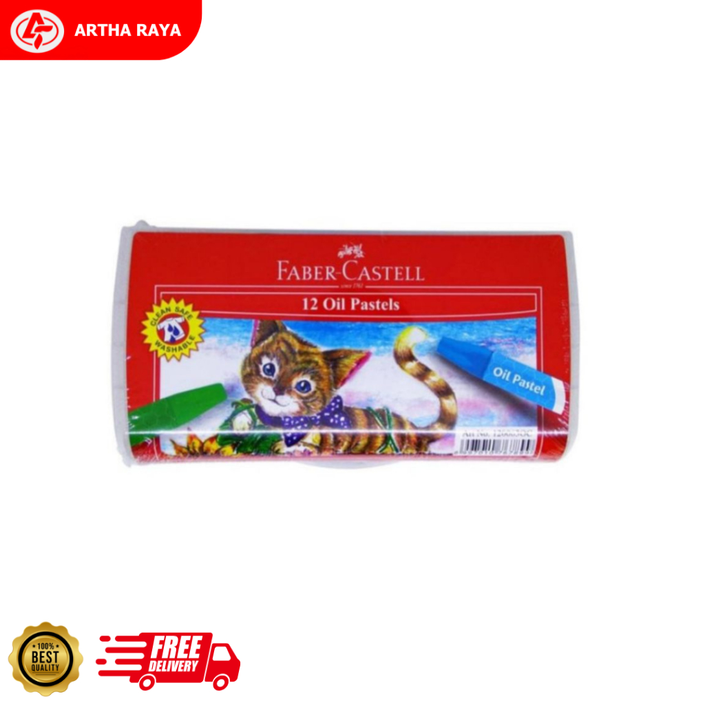 

CRAYON FABER CASTELL 12 OIL PASTEL ECO