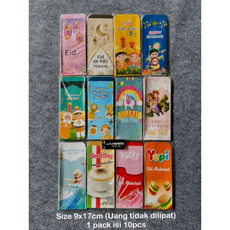 

Amplop lebaran uk BESAR 9×17cm (uang tidak dilipat) terbaru 2025