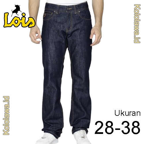 Lois Original Celana Jeans Panjang Pria Straight CFS106A Celana Jeans Lois Model Terbaru