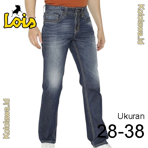 Lois Original Celana Jeans Panjang Pria Slim Fit CFL099C Celana Jeans Lois Model Terbaru