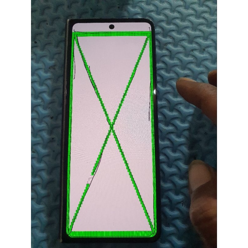 layar depan ori copotan samsung z fold4
