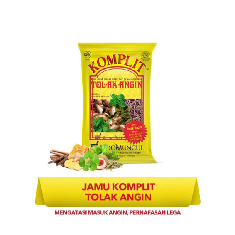 

jamu komplit tolak angin 1 bal