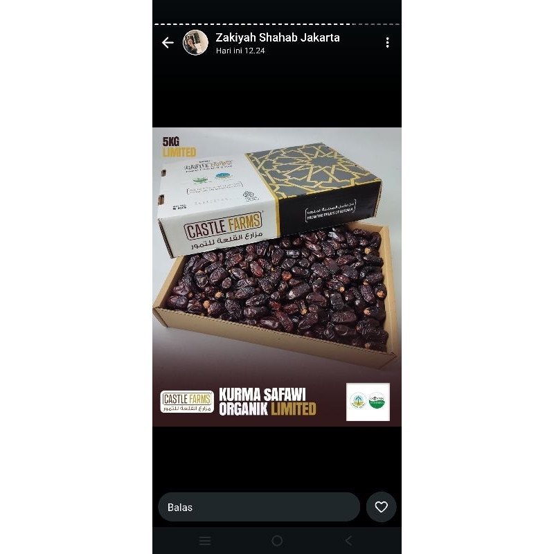 

Kurma Madinah Safawi Organek