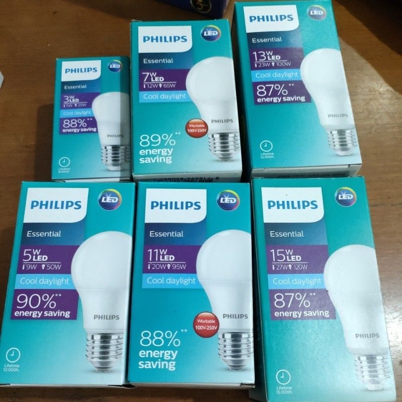 Philips LED  Essential /lampu led