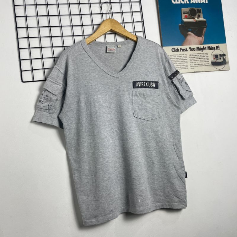 KAOS AVIREX, KAOS VINTAE AVIREX SECOND ORIGINAL