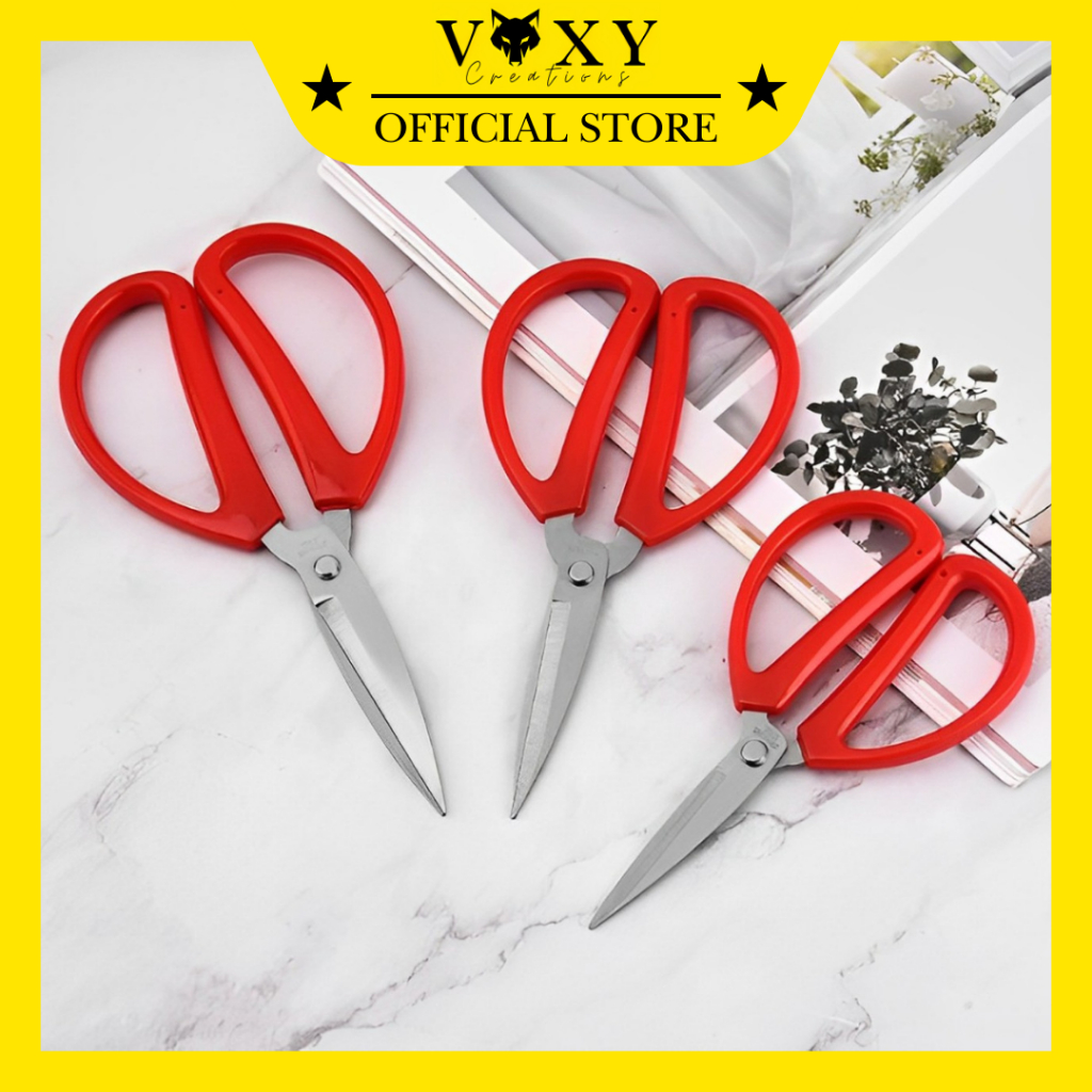 

Gunting Merah Kodok / Gunting Stainless Serbaguna