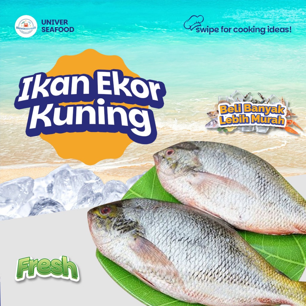 

Ikan Ekor Kuning Fresh 1 Kg
