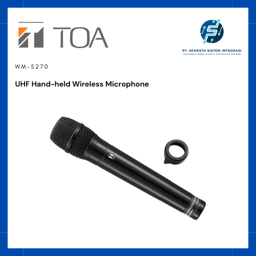 TOA WM-5270 UHF Hand-held Wireless Microphone