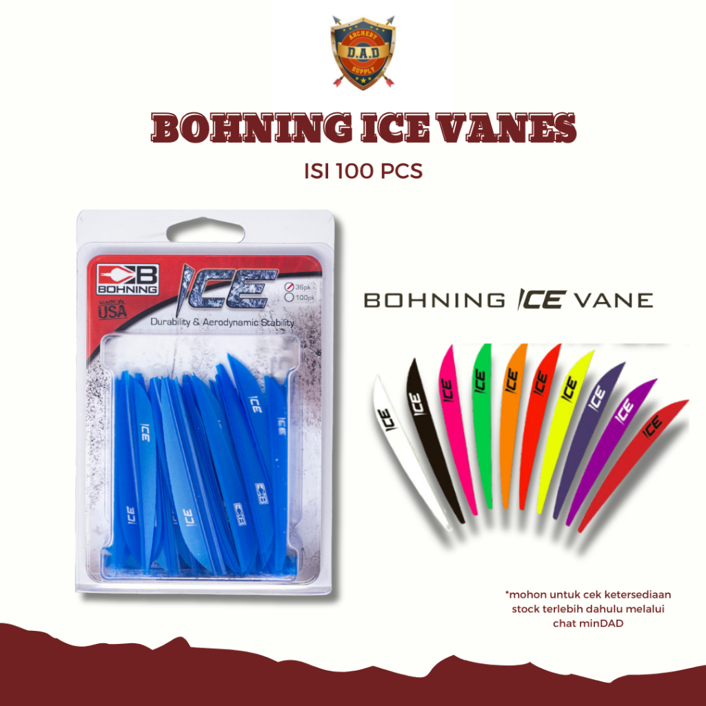 BOHNING ICE VANES / PER PACK