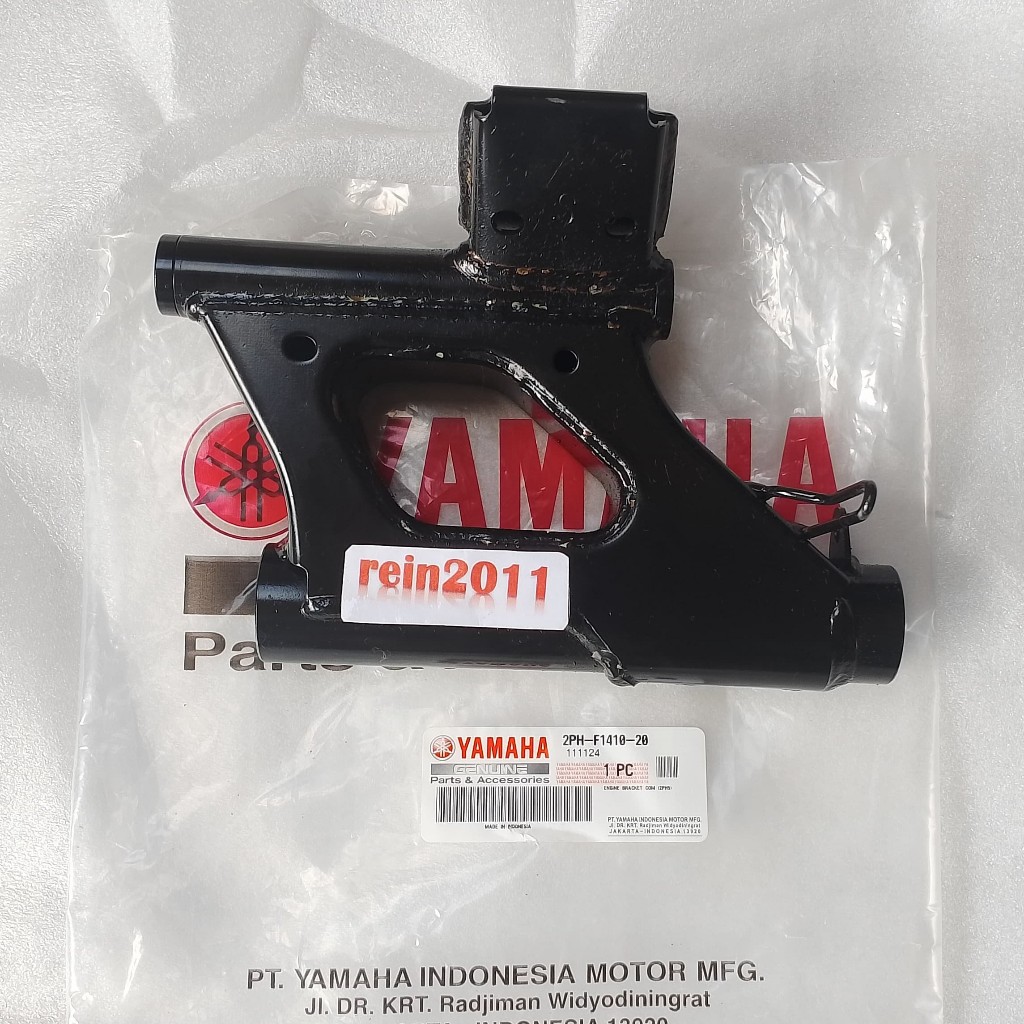 ENGINE BRACKET BRAKET BREKET MESIN MIO M3 S Z ASLI ORI YAMAHA 2PH F1410 20