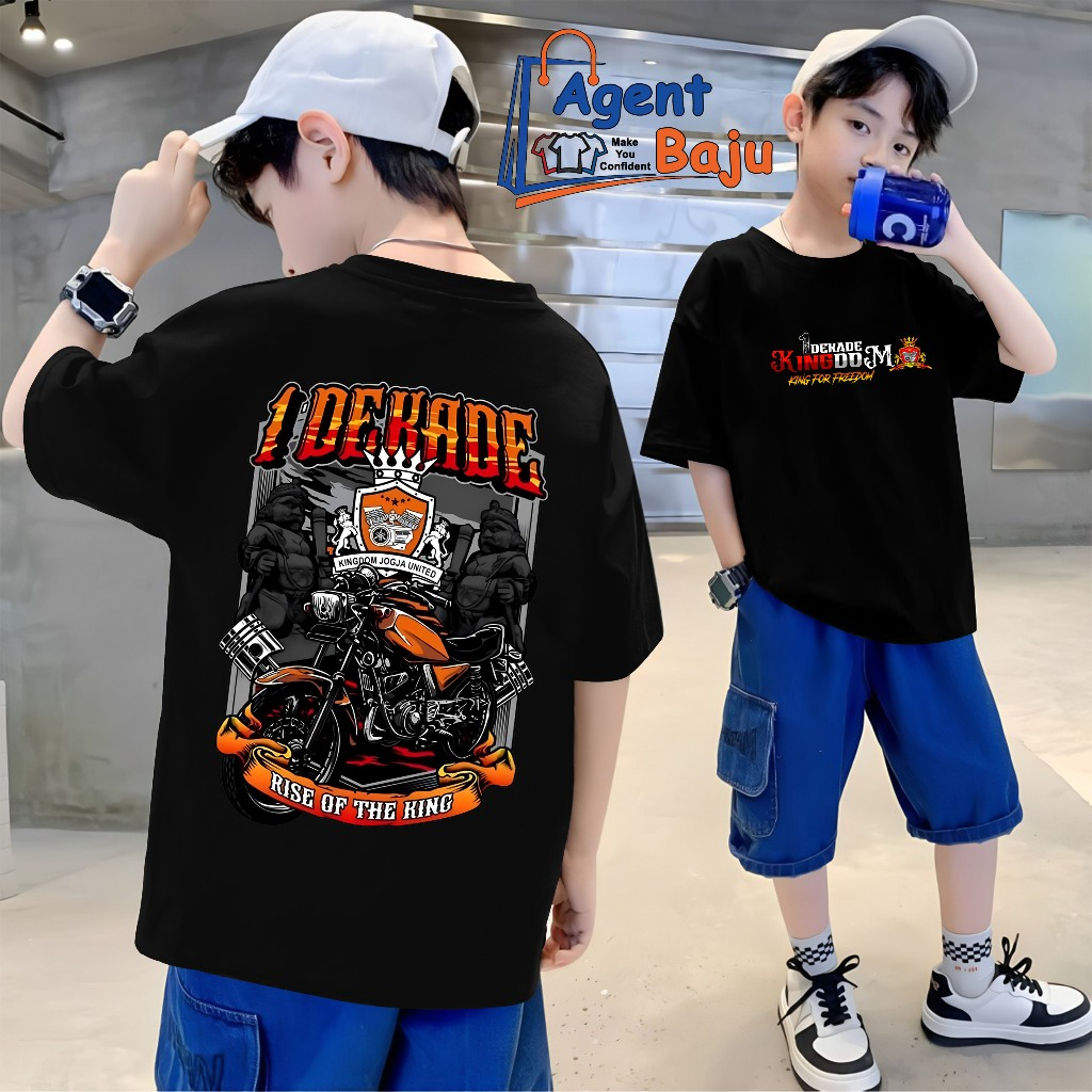 KAOS ANAK ANNIV KINGDOM JOGJA UNITED (1 DEKADE) t shirt rxking