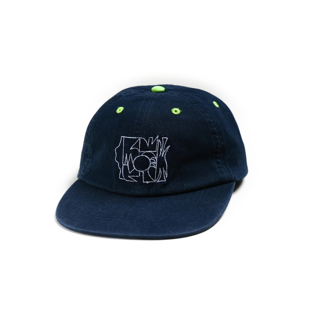 Hoi Polloy - Topi - Monogram Cap (Blue)