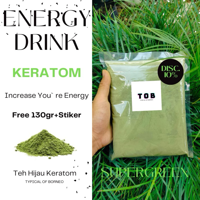 

SERBUK PURLII BUBUK PURLIK TEH KERATON NANO HIJAU KALIMANTAN FREE 130gr