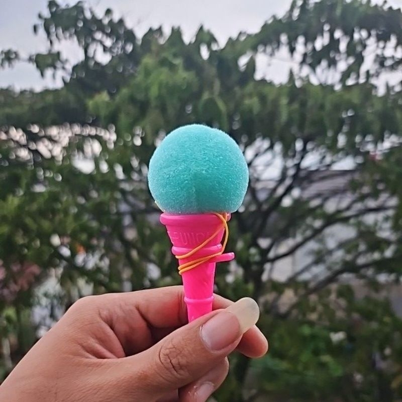 mainan tembak kaget bentuk ice krim / mainan prank jahil
