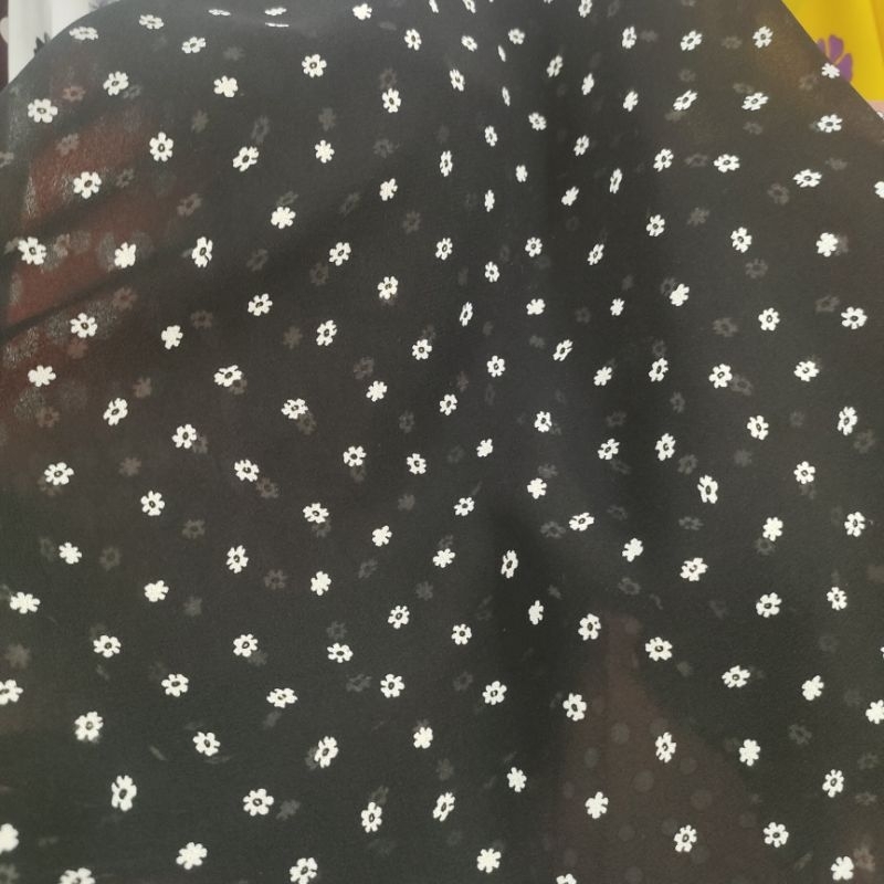 Kain ceruty motif - bahan ceruty premium - bahan babydoll premium - kain ceruty babydoll motif - bah