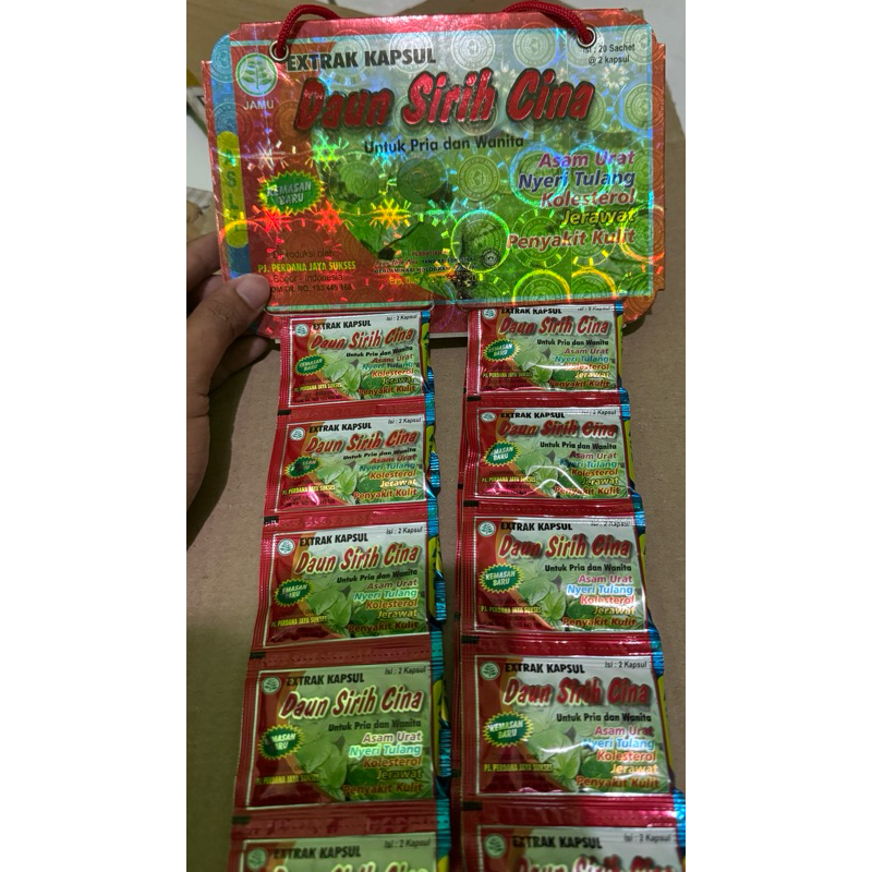 Daun Sirih Cina Kapsul Original