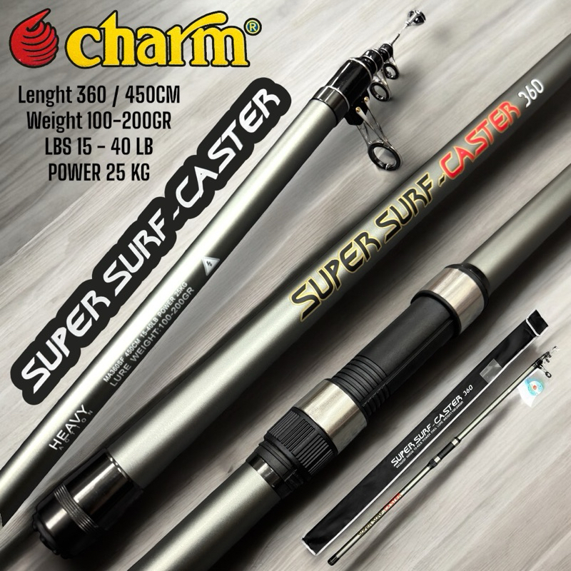Joran Pasiran Charm Super Surf Caster