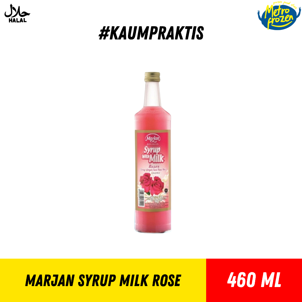 

MARJAN Syrup Milk All Varian 460ml //marjan sirup rasa susu