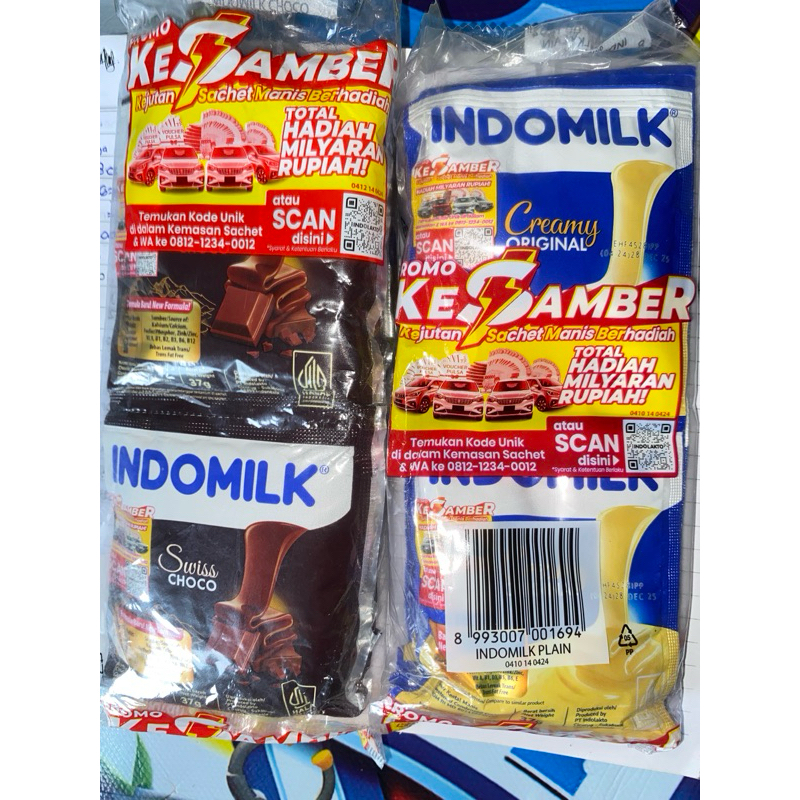 

Susu indomilk sachet putih