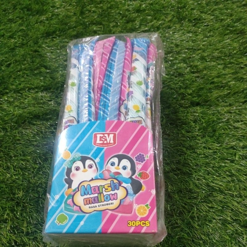 

Marsh mallow rasa stroberi isi 30 pcs