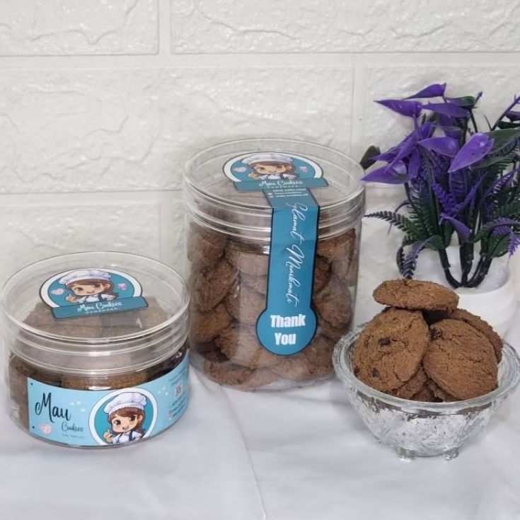 

Cookies Choco Chips Toples Tabung / Cookies Coklat Chips / Hampers Kue / MAU Cookies