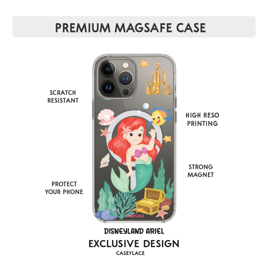 Magsafe Case Disneyland Princess Collections For Iphone & Sams