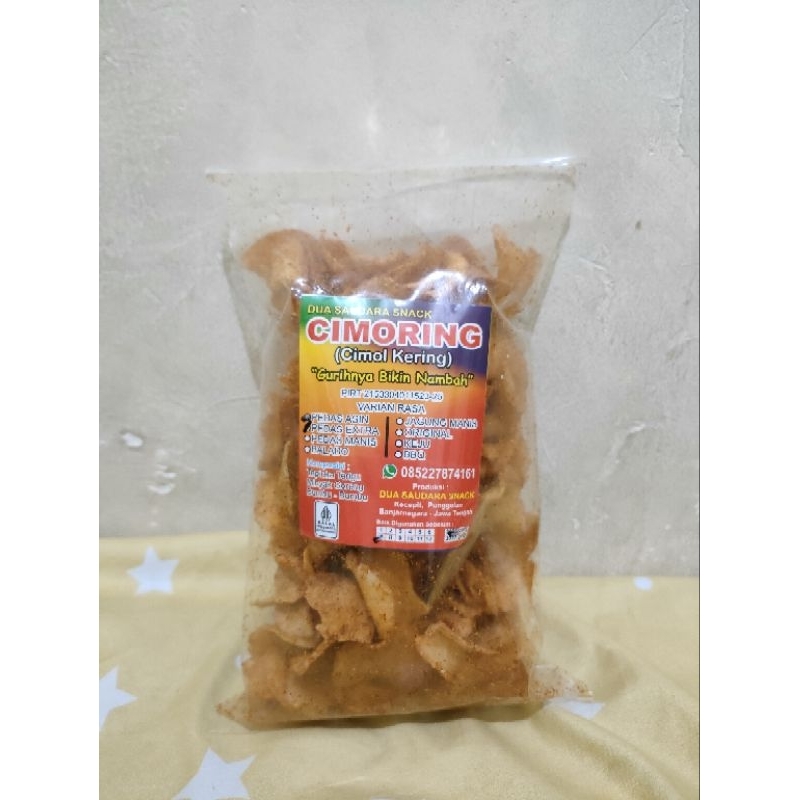 

Cimoring Cimol Kering pedas ekstra khas banyumas asli banjarnegara