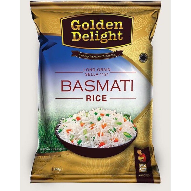 

Golden basmati Rais India Repack 1kg