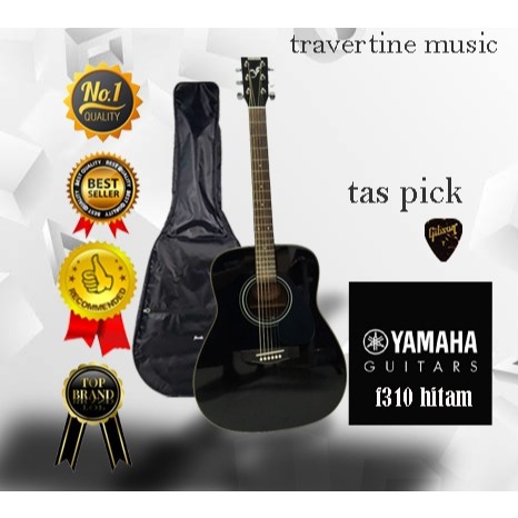 Yamaha Gitar Custom F310 Senar Strings High Quality HITAM
