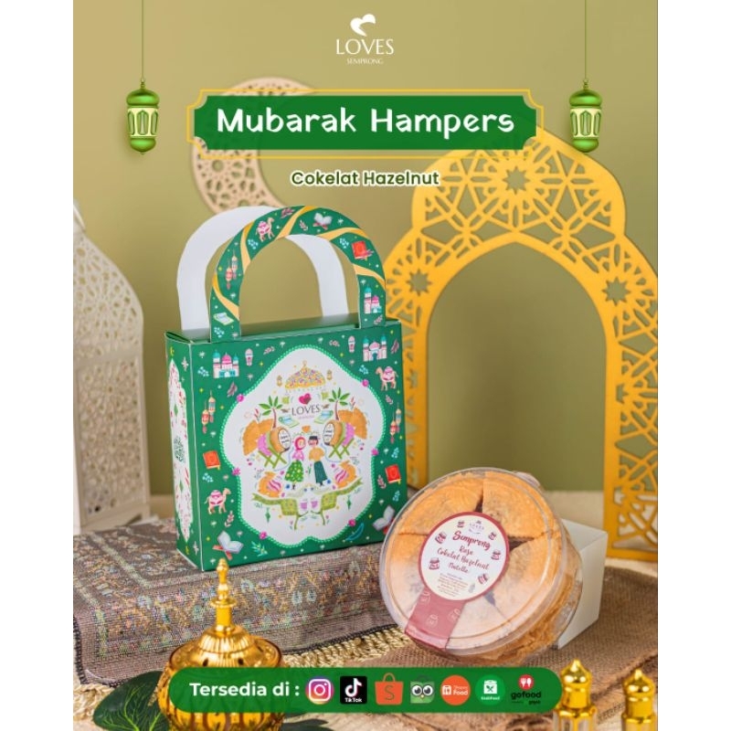 

MUBARAK HAMPERS / HAMPERS LEBARAN BY LOVES SEMPRONG / HAMPERS RAMADHAN 2025 / PARCEL RAMADHAN / HADIAH IDUL FITRI ( READY / PO / STOK TERBATAS )