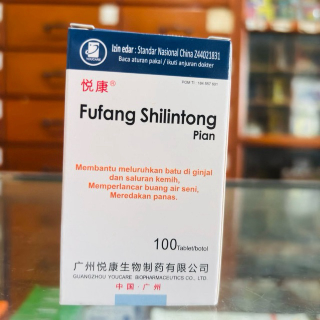 Fufang Shilintong Pian obat herbal batu ginjal