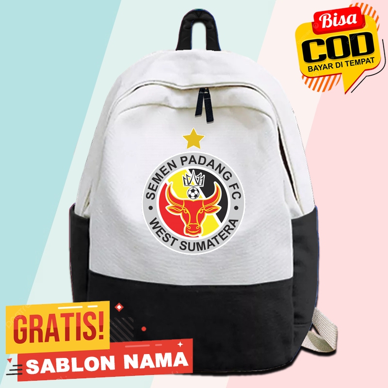 Tas Ransel Anak Semen Padang / Tas Gendong Anak Sekolah TK SD Ngaji Laki Laki & Perempuan Custom Nam