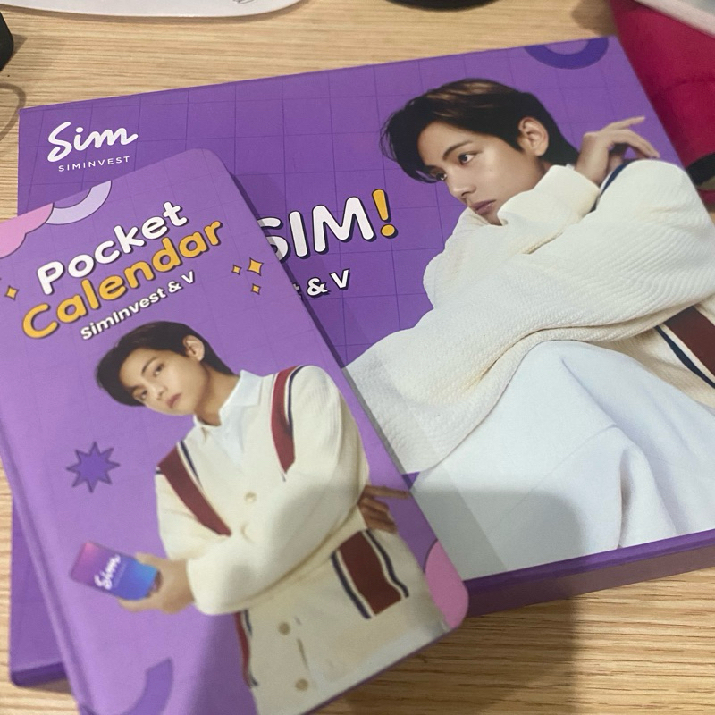 

Sim Invest Box dan Pocket Calendar Taehyung BTS V Siminvest [OFFICIAL]