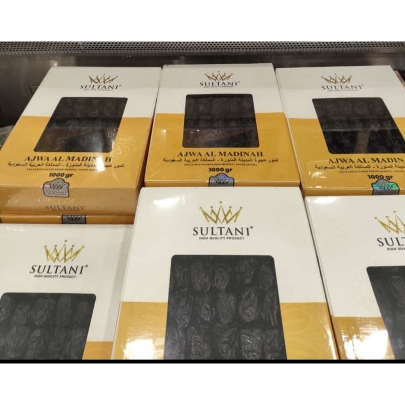 

Kurma Nabi Ajwa Almadina Sultani 1 kg