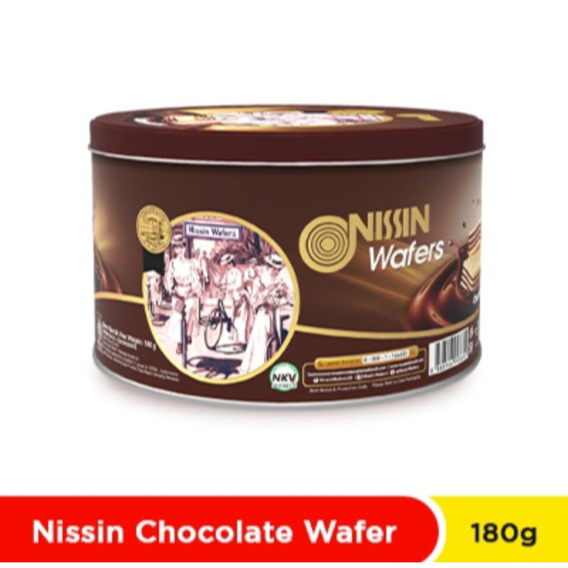 

Nissin Wafer Coklat Kaleng 180 gr