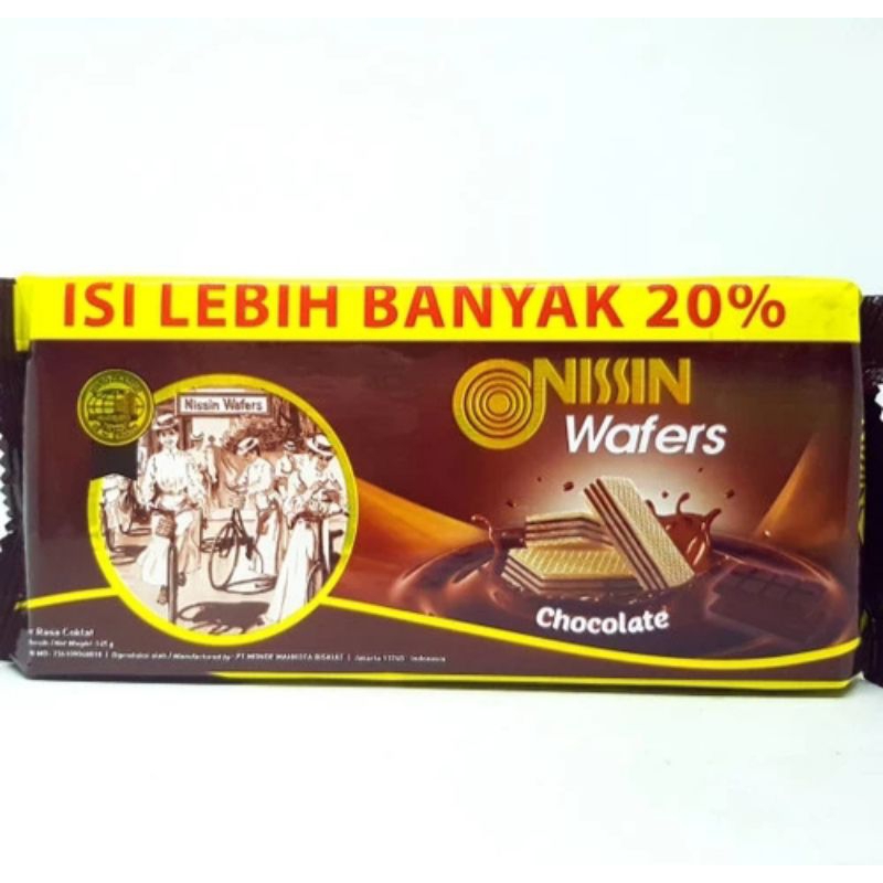 

Nissin Wafer Coklat Pack 110 gr