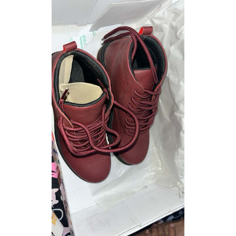 [NEW] ADORABLE PROJECTS BUTTERPOP BOOTS MAROON SEPATU WANITA / ADORABLE PROJECTS SEPATU BOOTS MAROON