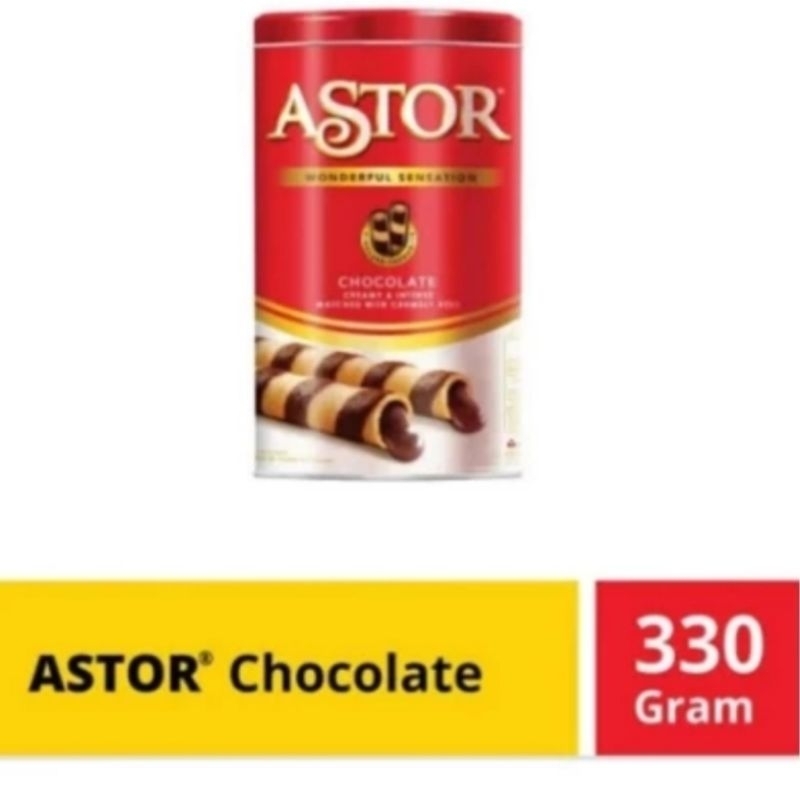 

Astor Wafer Stick Cokelat [ 330 Gram / 1 Kaleng ]