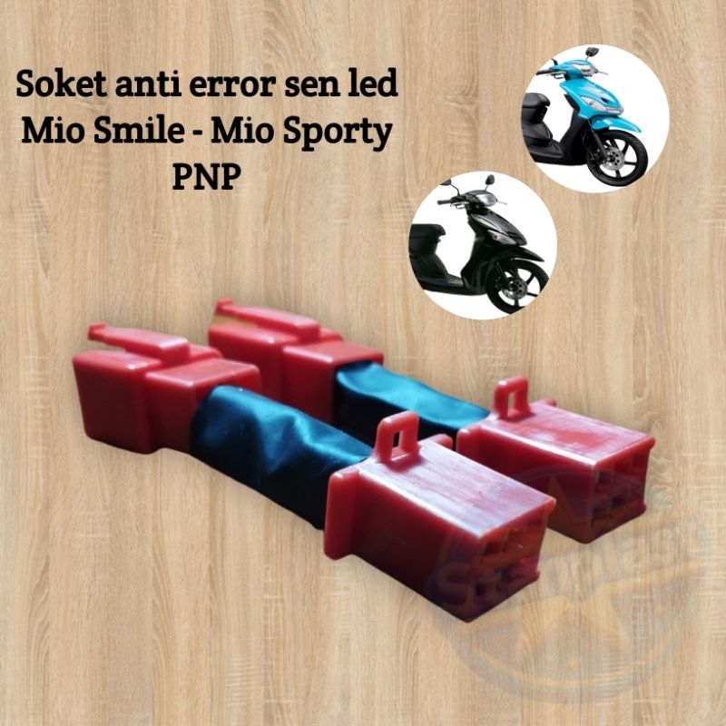 Soket Socket sen sein led anti error mio smile PNP