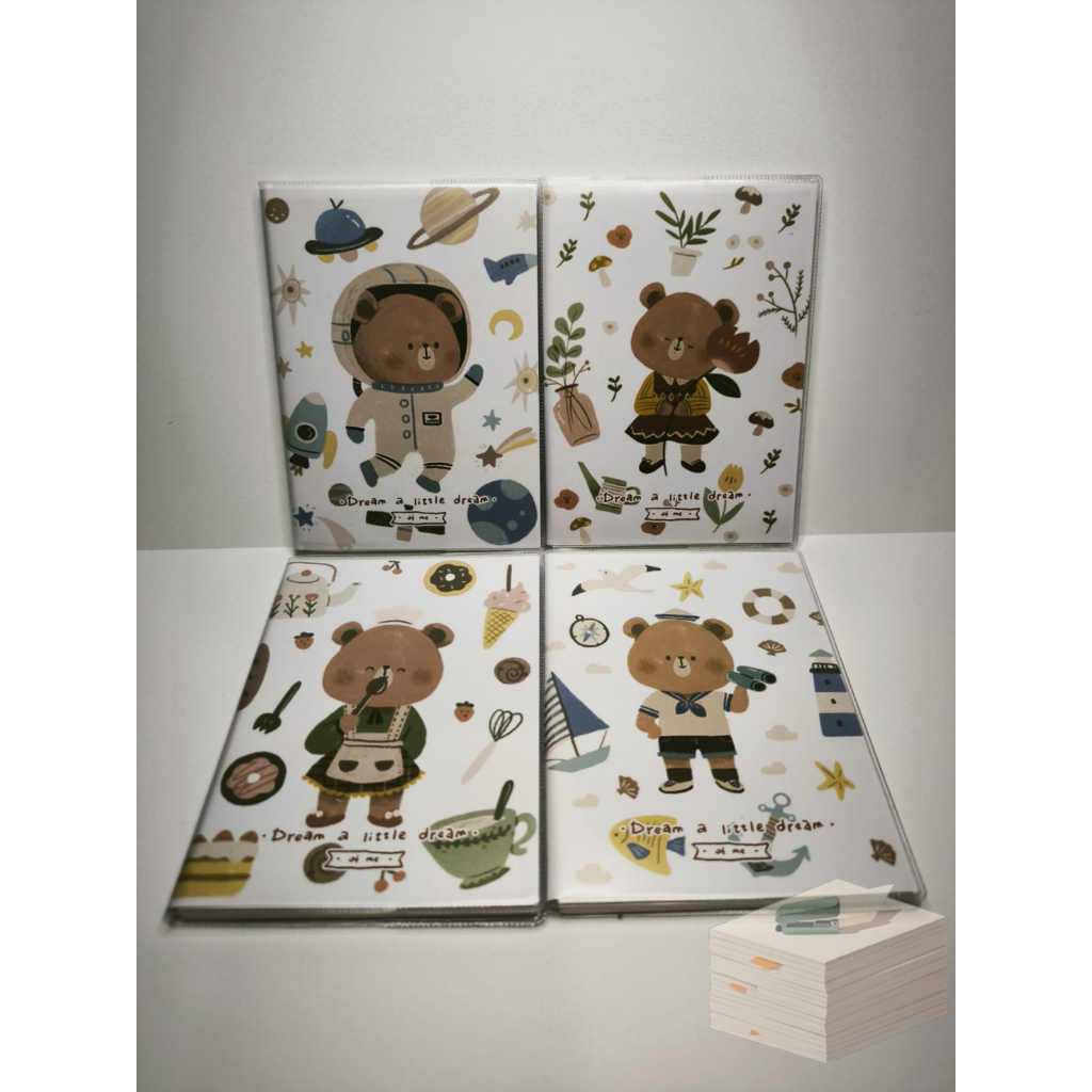 

Buku Catatan Notes Lucu Notebook A6 Bear 131 mm x 94 mm Buku catatan kecil